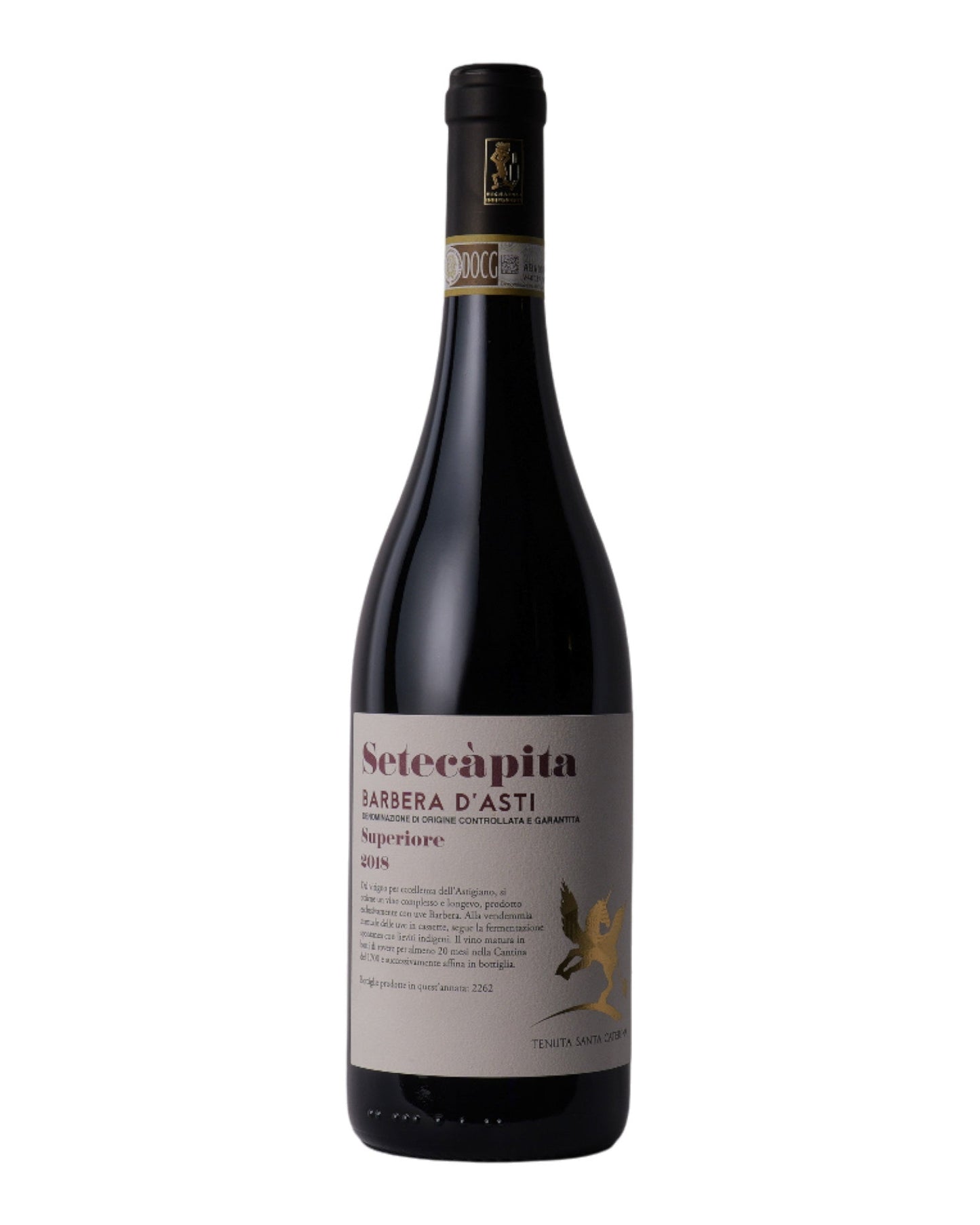 Barbera d'Asti "Setecàpita" DOCG Superiore (2019) - Piemons Weinkost